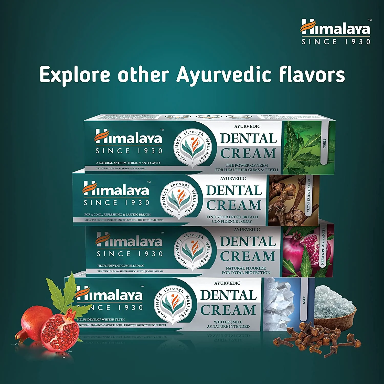 Himalaya Ayurvedic Dental Cream Herbal Toothpaste - Clove - 100 g - Image 6