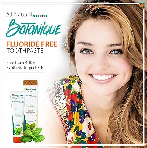 Himalaya BOTANIQUE Whitening Complete Care Toothpaste - Simply Peppermint - 150g - Image 3