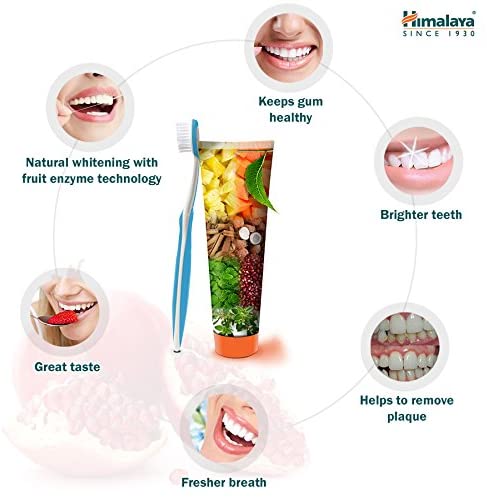 Himalaya BOTANIQUE Whitening Complete Care Toothpaste - Simply Peppermint - 150g - Image 4