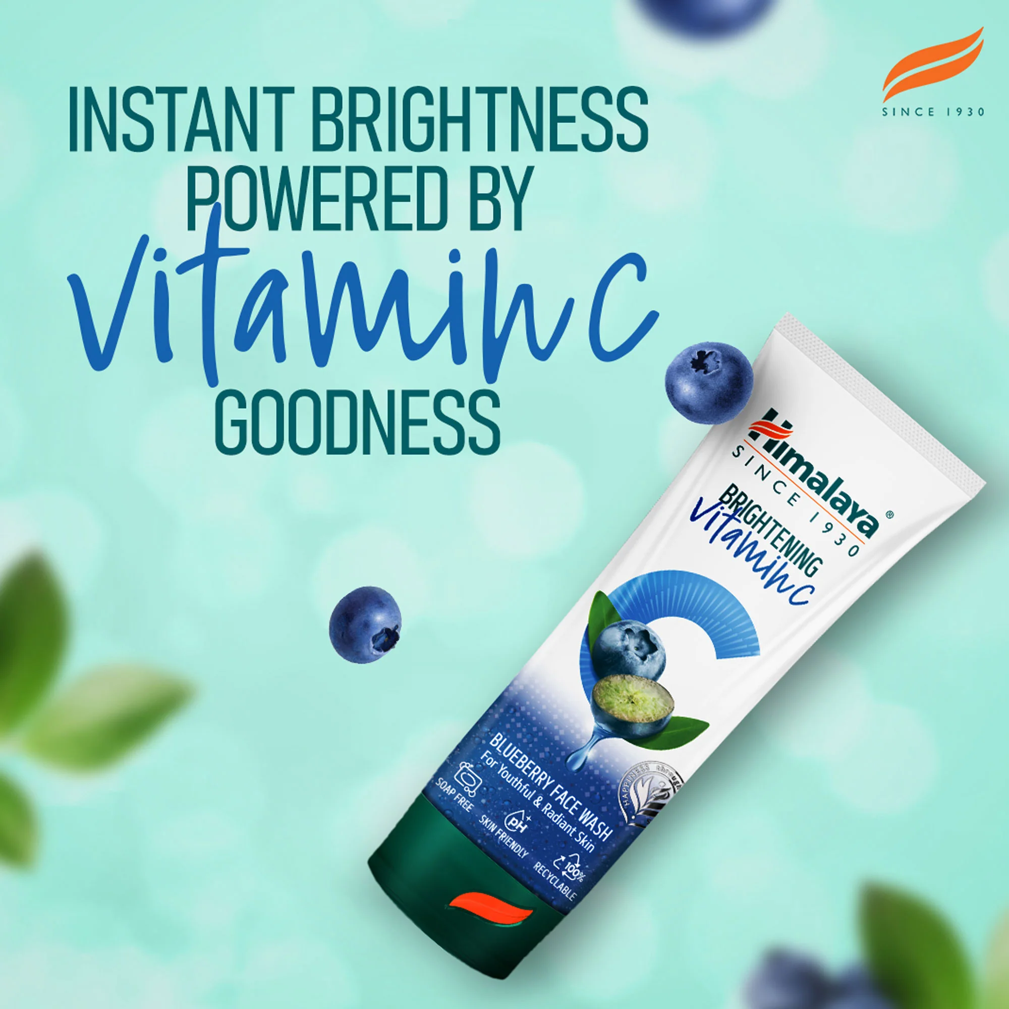Himalaya Brightening Vitamin C Blueberry Face Wash - Image 3
