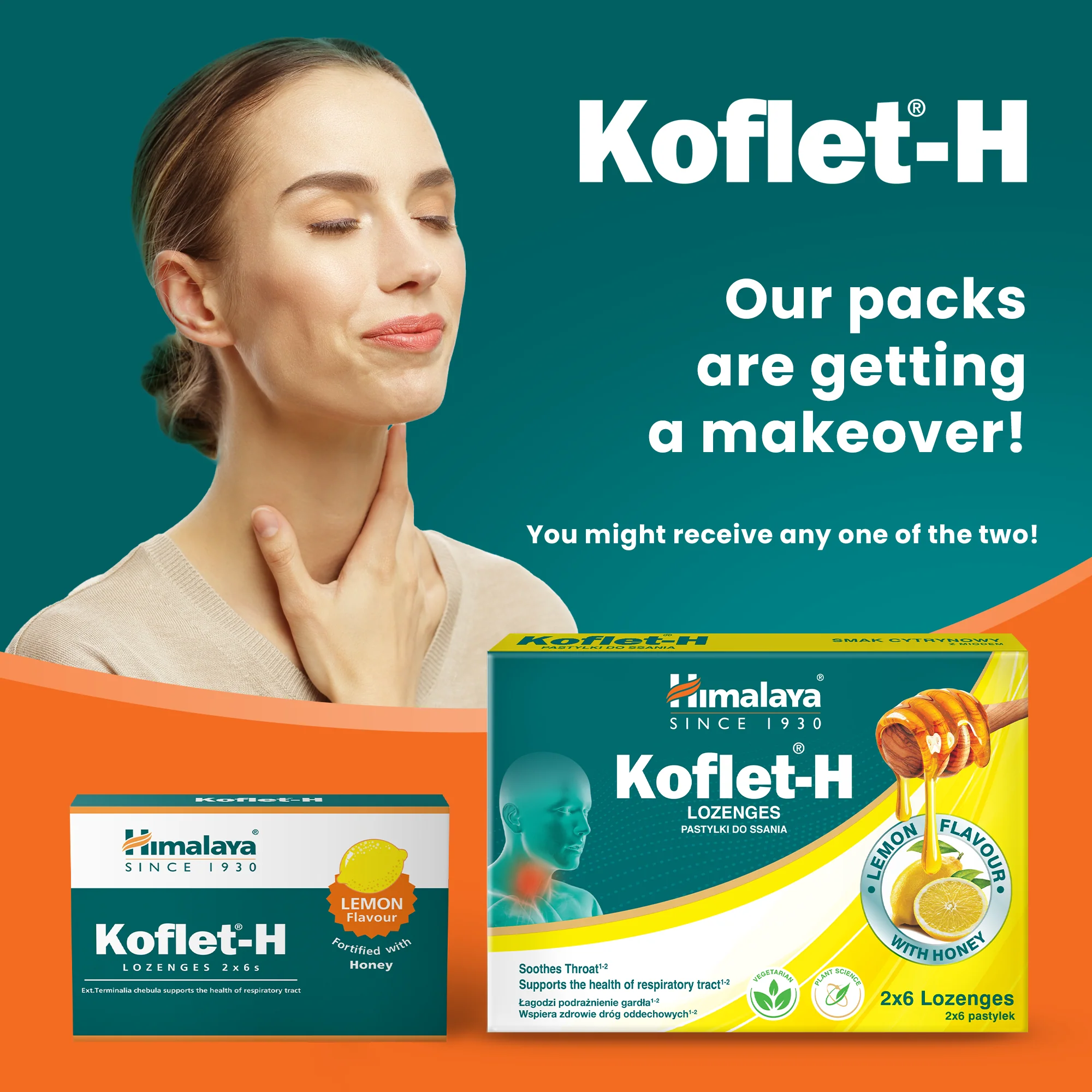 Himalaya Koflet-H Lemon - Lozenges 2x6s - Image 6