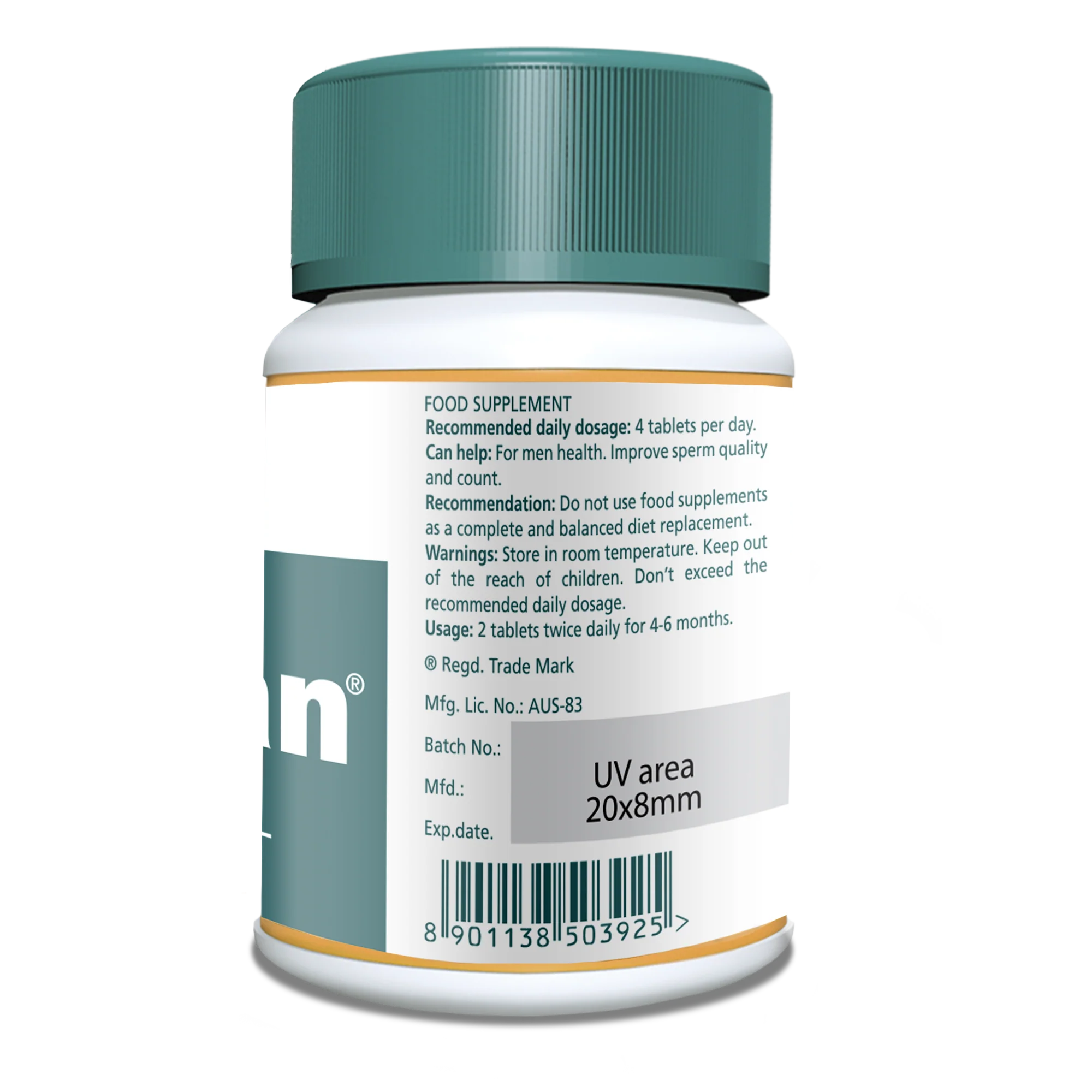 Himalaya Speman - 120 Tablets - Image 3